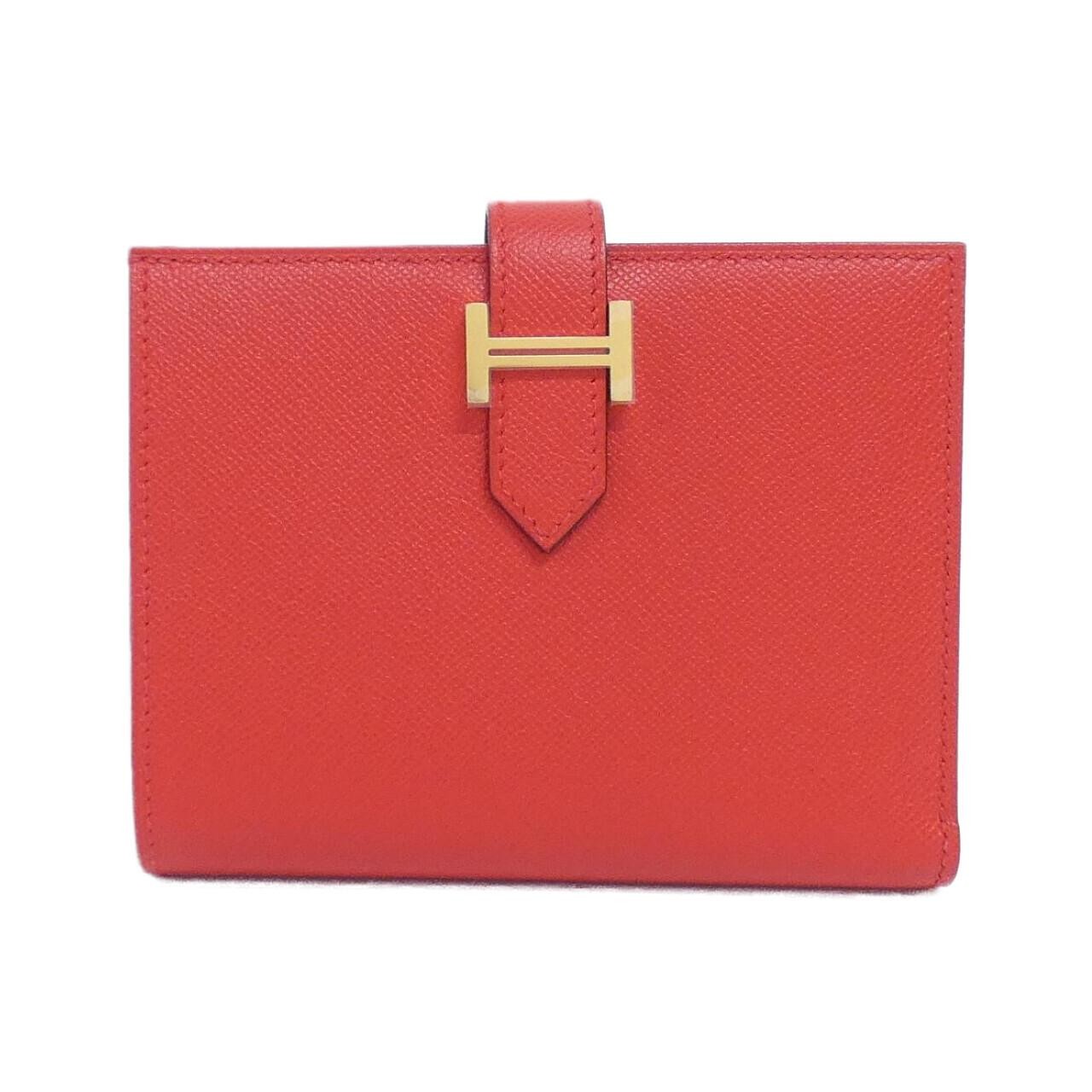 Authentic [Unused] Hermès Bearn Compact 084817CC Wallet #260-008-119-5138