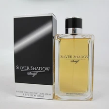 SILVER SHADOW by Davidoff 100 ml/ 3.4 oz Eau de Toilette Spray NIB