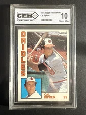 1984 Topps Nestle #490 Cal Ripken Jr. ~~ GEM 10 MINT ~ Orioles