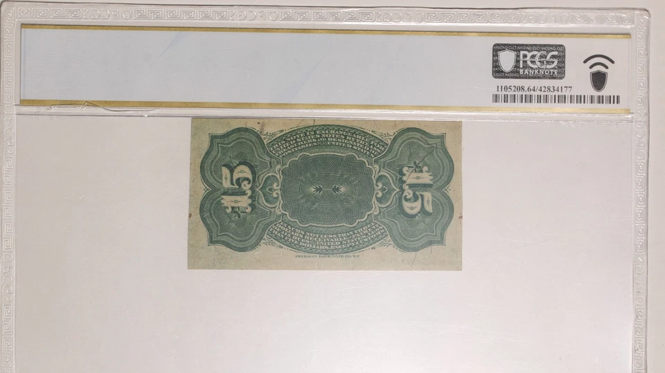 15 Cent Fourth Issue Fractional Currency PCGS Banknote 64PPQ FR#1271 Item#P21257 - Image 2 of 2