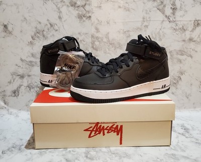 Nike Air Force 1 07 Mid SP Men s Size 7 Black/Black-Black Brand New with Box