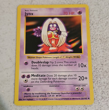 Jynx [Shadowless] #31 Prices | Pokemon Base Set | Pokemon Cards