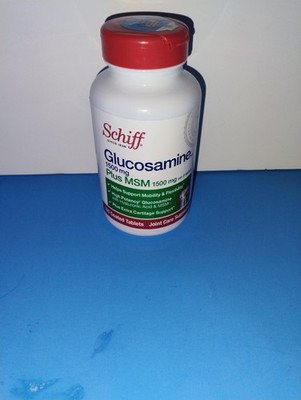 Schiff Glucosamine 1500mg Plus MSM 150 Coated Tablets Joint Care 11/2026 (i) 
