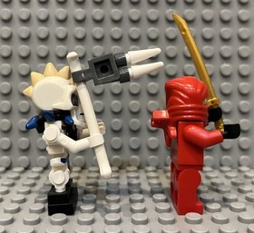 Lego Ninjago Nuckal&rsquo;s ATV set 2518 with Kai DX