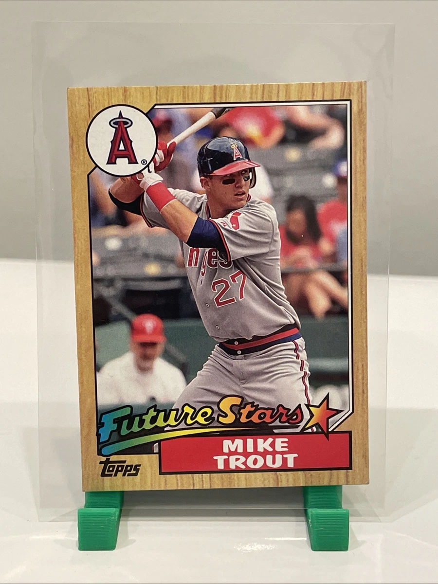 Topps Mike Trout 2012 Season Baseball Sports Trading Cards