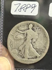 1916 D WALKING LIBERTY HALF DOLLAR - OBVERSE MINT MARK