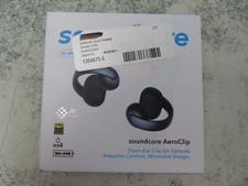 Soundcore by Anker AeroClip Open Ear Clip On Earbuds Black A3388Z11