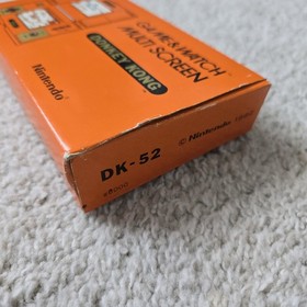 Nintendo Game & Watch MULTI SCREEN Donkey Kong Complete w/ Box & Manual Insert