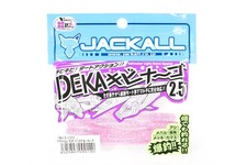 Sale Jackall Soft Lure SW Deka Kibina-Go 2.5 Inches Pink Blue F (9140)