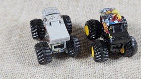 Vintage Galoob Micro Machines Monster Machines  -  hot wheels and  Mega Bite