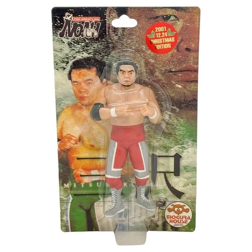 Mitsuharu Misawa NOAH Figure Christmas Elbow Edition 2001 Vintage Wrestling MOC