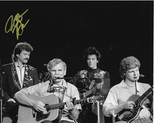 * JEFF HANNA * signed 8x10 photo * NITTY GRITTY DIRT BAND * COA *
