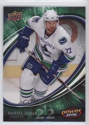 2008-09 Upper Deck Power Play Box Set Daniel Sedin #289 HOF 0a4