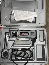 RotoZip SCS01 Spiral Saw Gray W Manual & Attachments Tested - Works