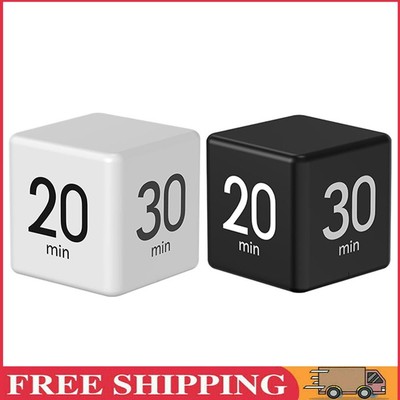 Cube Timer Kitchen Timer Multi-Function Exercise Timer for Kids and Adults Timer