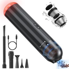 6-in-1-Akku-Handstaubsauger, tragbares Mini-Auto, Auto, Zuhause, kabellos
