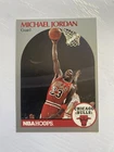 Michael Jordan 1990-91 NBA Hoops NBA Basketball Card #65 Chicago Bulls - 115