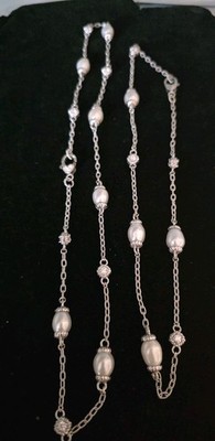 Judith Ripka 925 Sterling Silber 2 - Halskette Set