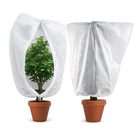 2 Pack Reusable Plant Covers-94"x78" Winter Freeze Protection for Shrub Tree