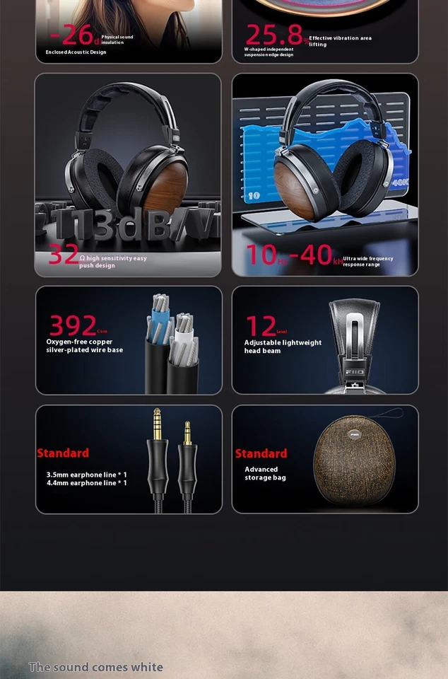 En stock Fiio FT1 cabezal montado con cable Foto 3 de 4