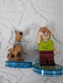 LEGO Dimensions Scooby-Doo Shaggy Minifigures Toy Tags 71206 Team Pack
