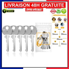 Pack de 5 Clés PTT Universelles T10/F10/Q10/R10/S10 - Durabilité