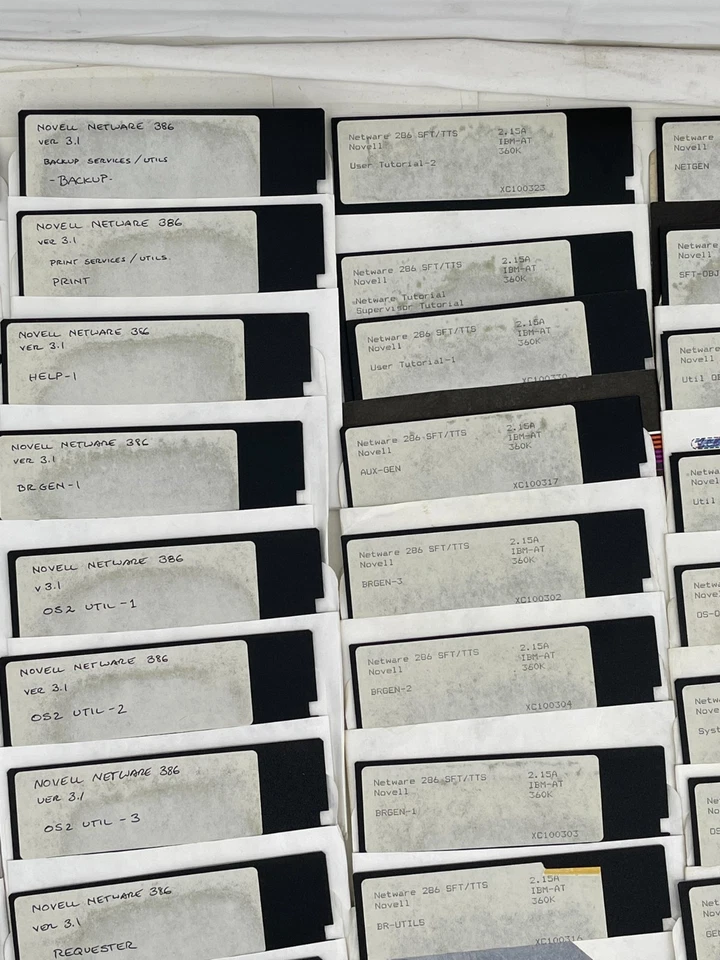 Lote de 70 disquetes vintage de 5,25 pulgadas - marcas mixtas - tal cual / sin probar #18 Foto 4 de 4