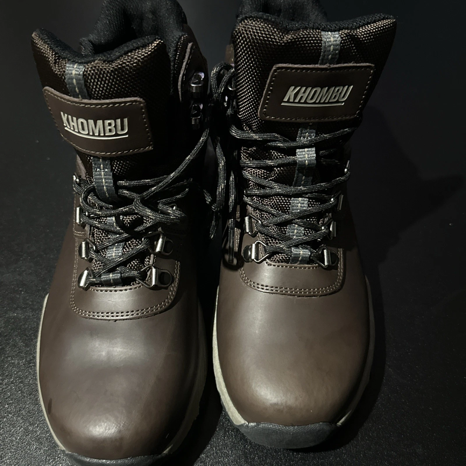 Boot Brown Medium Khombu Mens Kenny Waterproof Hiker Boot