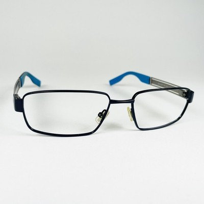 HUGO BOSS Brille BLAU RECHTECKIG Brillengestell MOD: 0567 1ZV