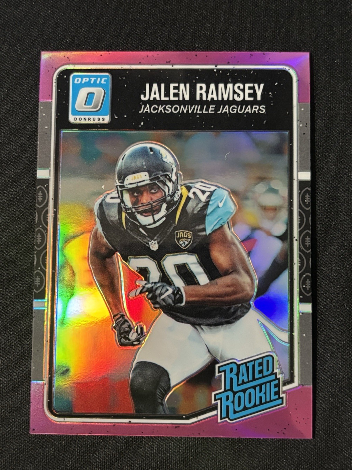 2016 Donruss Optic Pink - Rated Rookie (RC) Jalen Ramsey #171 Jaguars