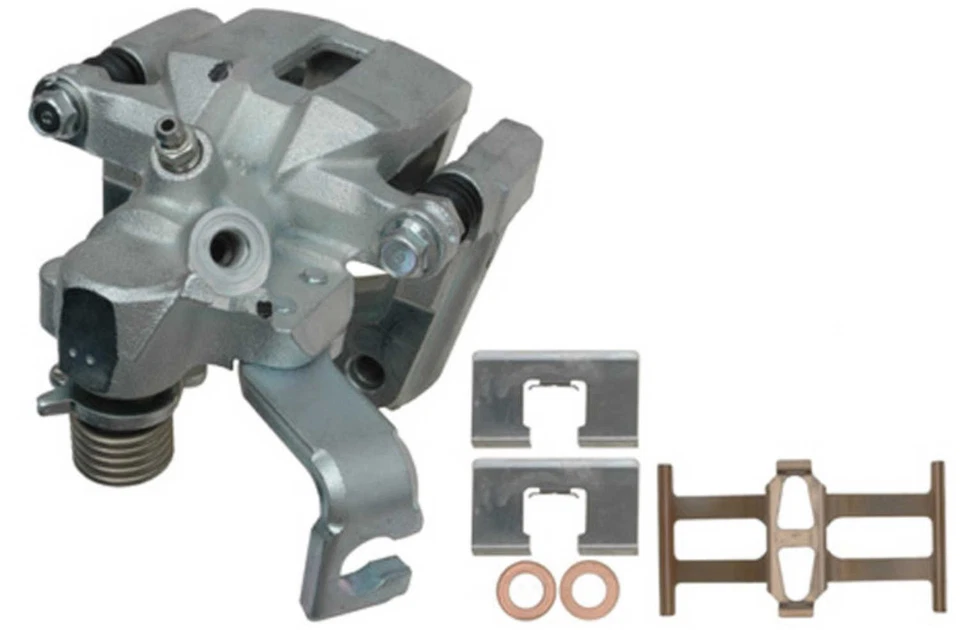 Pinça de freio a disco-R-Line semi-carregada e conjunto de suporte serve 07-13 Suzuki SX4 - Imagem 2 de 4