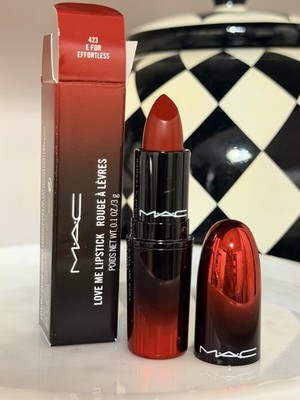 MAC Love Me Lipstick E for Effortless Shade Stick Formulation 0.1 oz