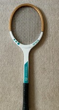 Grays Cambridge Double Blue Wooden Tennis Racket