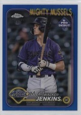 2024 Topps Pro Debut Chrome Blue Refractor 18/150 Walker Jenkins #PDC-196 17t0