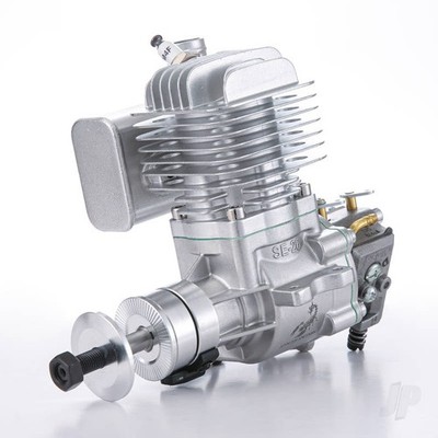 26cc Einzylinder Seitenauspuff 2-Takt Benzinmotor RCGF26SE