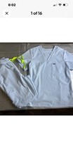 FIGS Scrub Set Women s Medium Catarina One-Pocket Top High Waisted Yola Pants