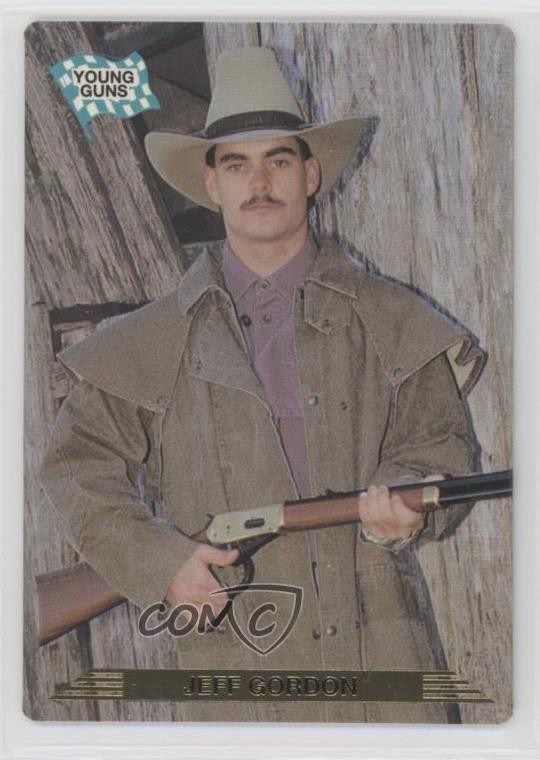 1993 Action Packed Young Guns Jeff Gordon #61 HOF 01az