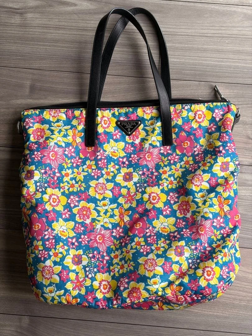 PRADA Floral Bags & Handbags for Women for sale | eBay