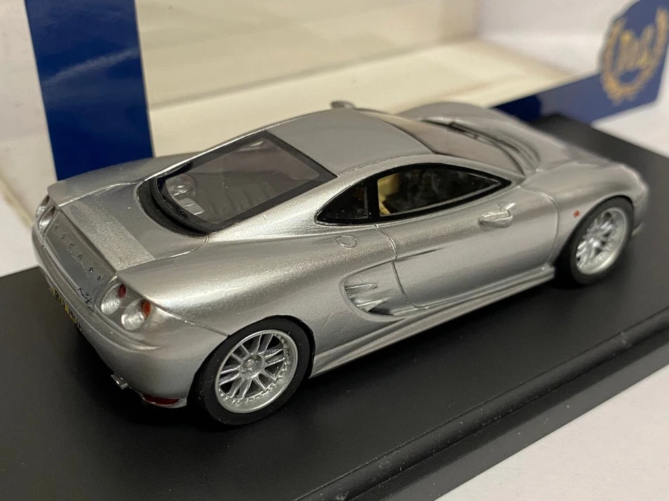 BEST OF SHOW BOS Ascari KZ1 2006 silver 1:43 resin auto - Immagine 2 di 4