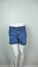 Levi's High Waisted Jean Shorts Medium Wash Woman's 6 W28
