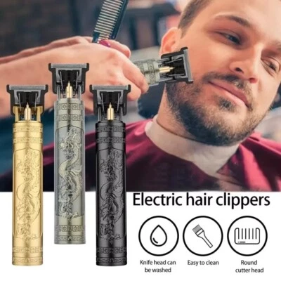 Rasoio Elettrico Barba Tagliacapelli Batteria Ricaricabile Uomo Vari Colori