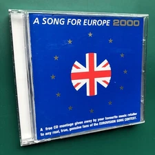 Eurovision A SONG FOR EUROPE 2000 Europop Rock CD SAMPLER Six Chix Sexy Sadie NM