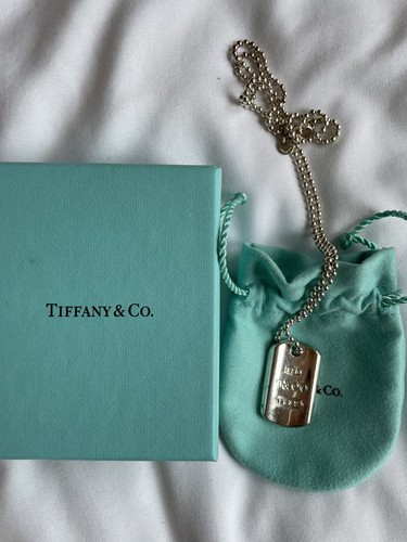 Tiffany \u0026 Co. Silver 1837 Dog Tag 