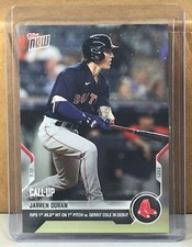 2021 TOPPS NOW #517 JARREN DURAN RED SOX 1st MLB hit in debut Print Run 2668