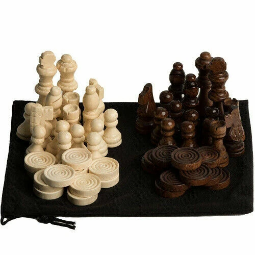 Wooden Chess Equipment & Accessories