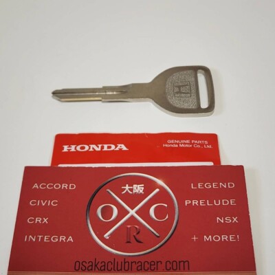 New Genuine OEM Honda Spare Valet Service Key Uncut Silver 35113