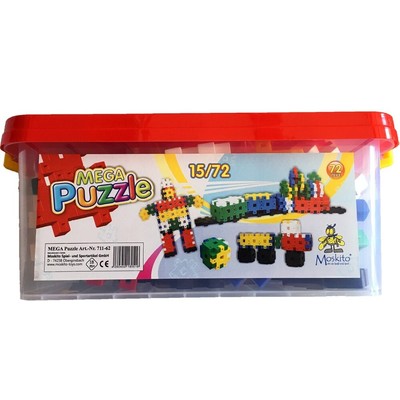 MEGA Puzzle mini - 72-teilig, Bausteine, Konstruktion, Steckbausteine