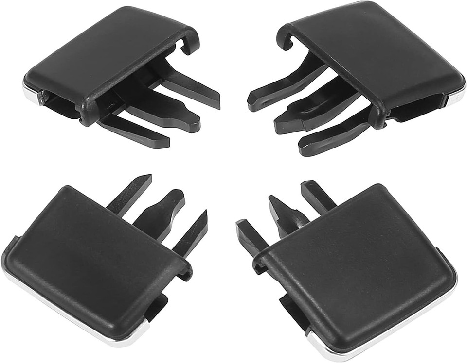 4PACK Universal Car Front Center AC Vent Air Conditioning Vent Outlet Tab Clips 4PACK Universal Car Front Center AC Vent Air Conditioning Vent Outlet Tab Clips