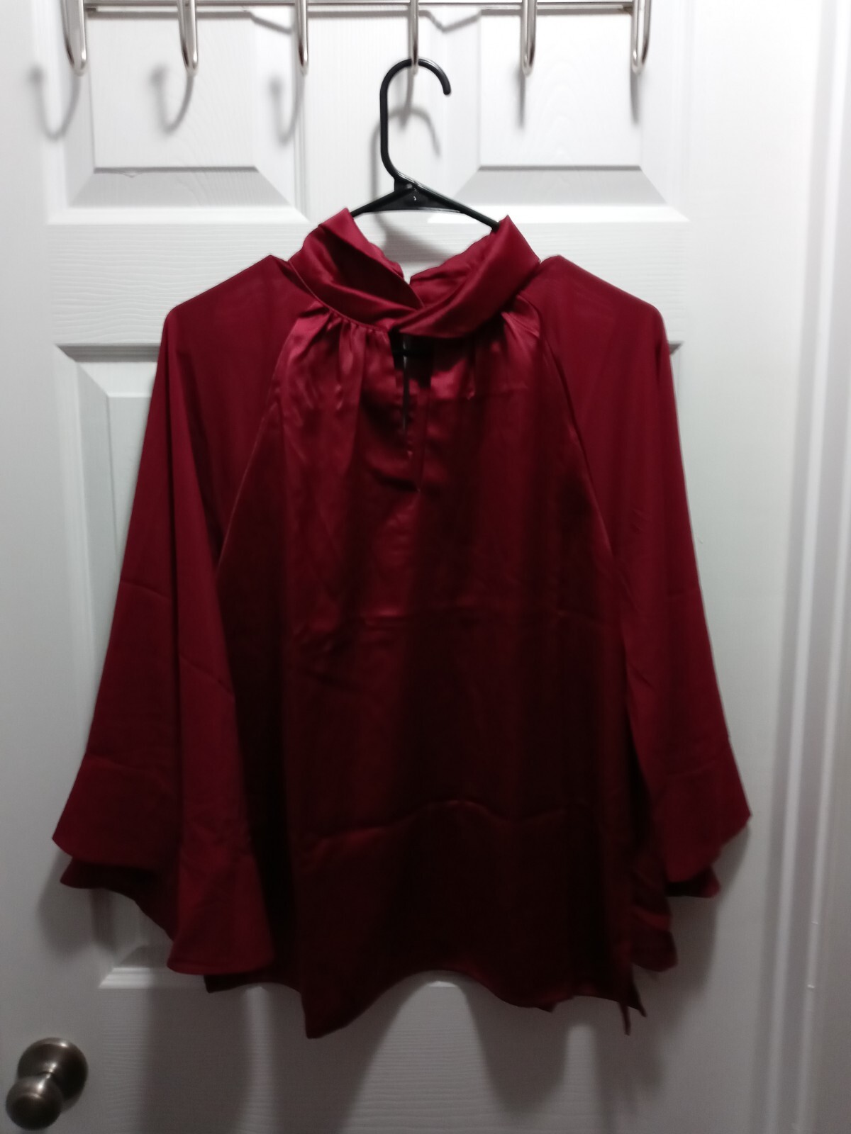 Iman Crimson Blouse - image 2