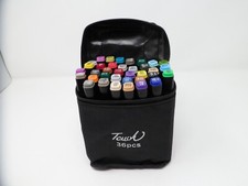 New 36pc Dual Tip Acrylic Paint Marker Set